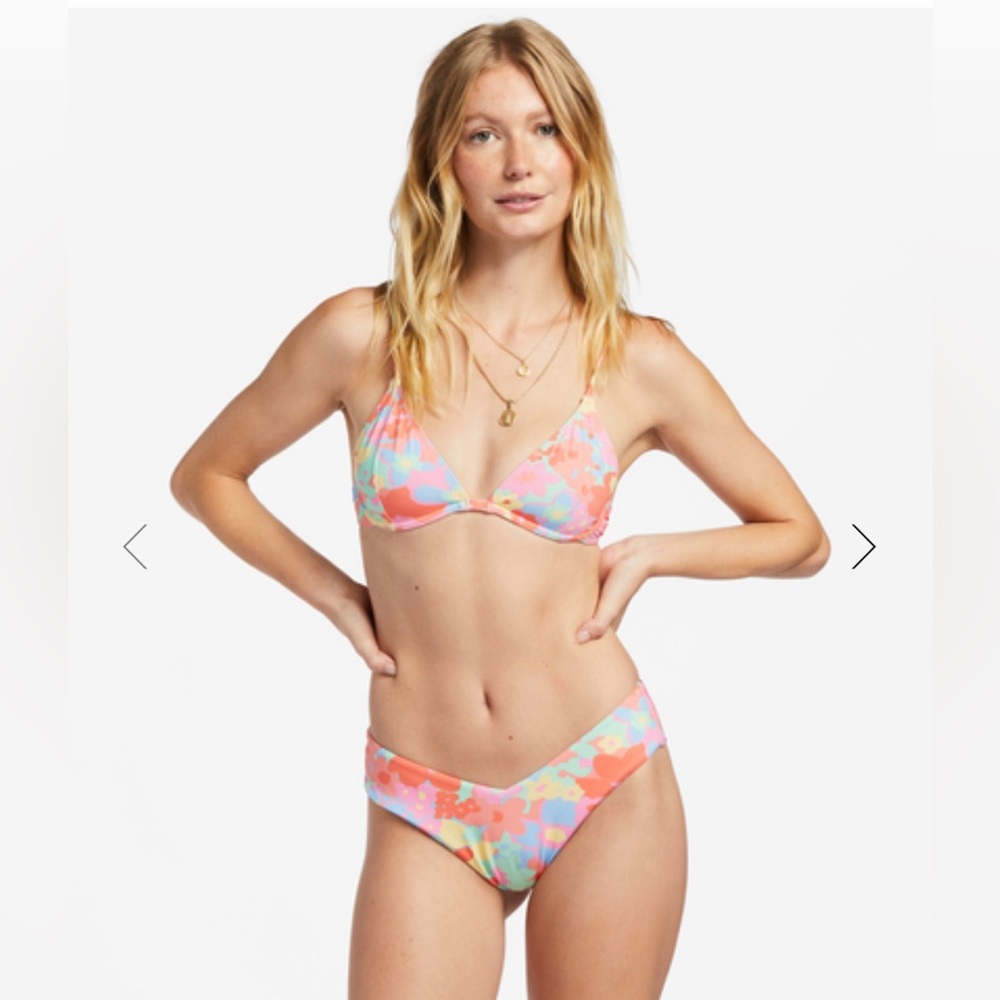 NWT Billabong Coast is Clear Reese Bikini Set Large